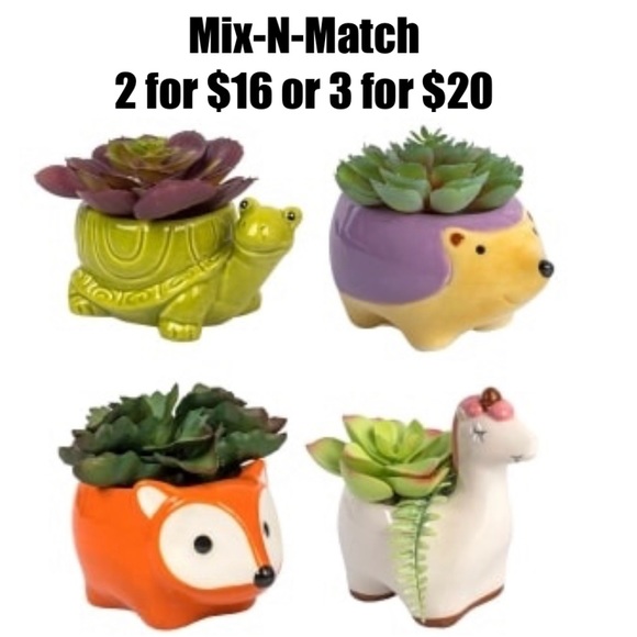 FOX ANIMAL PLANTER NWT - Picture 6 of 8